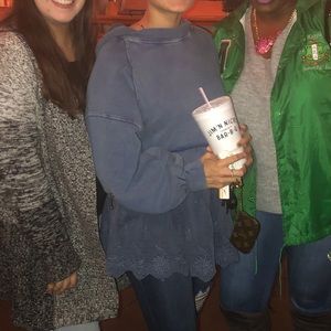 Free people sweet streets hoodie!! Worn once!